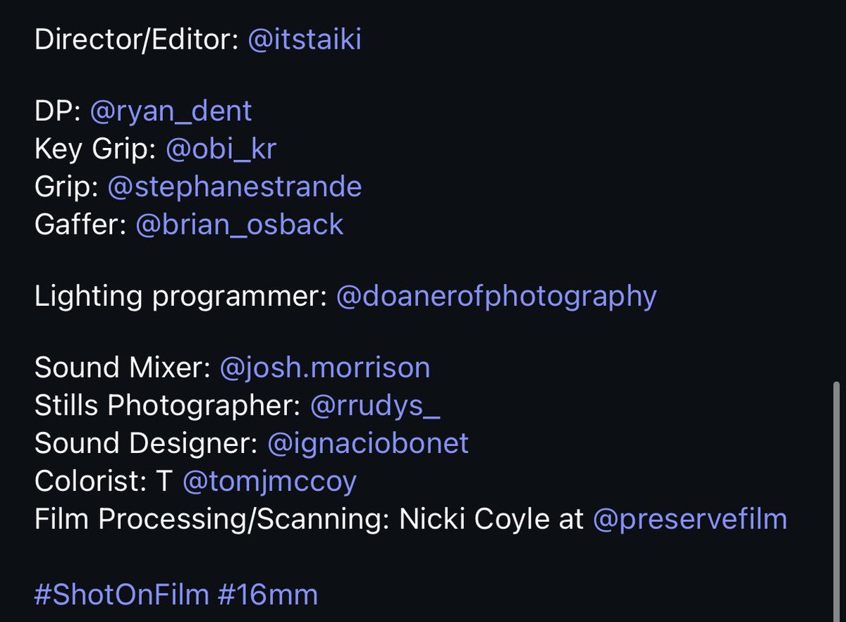 Work I colored was reposted by the official Kodak account. Hell yeah 🔥🔥🔥