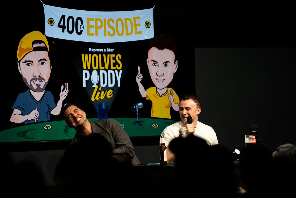 Such a fantastic night at 400th  <a href="/wolvespoddy/">E&S Wolves Podcast</a> LIVE 🎤 

Thank-you to all 250 of you who contributed to an amazing evening! 🤗 

So many laughs, plenty of great discussion &amp; debate 🗣️ 

£1980 raised for Wolves Foundation 🐺 

Will remember that for a long time 🥹

#wwfc