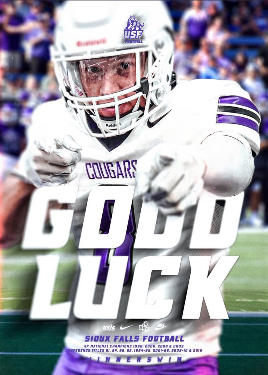 Thanks <a href="/CoachLueds/">Lucas Lueders</a> and <a href="/USFCougarsFB/">USF Football</a>!