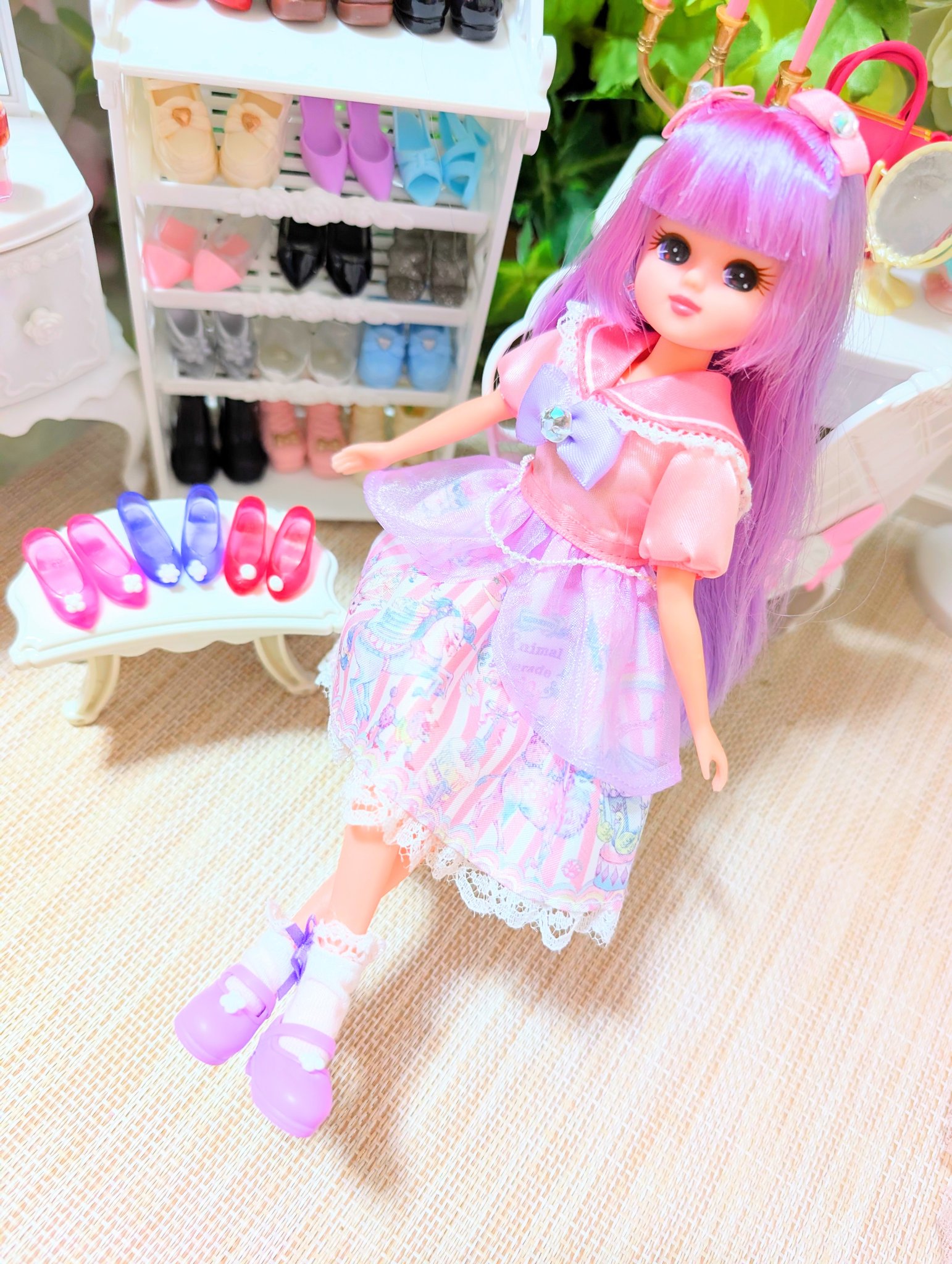 ✨新品希少44❣✨カワイイ〜まるでリカちゃん✨Winterホワイトホワッホワ〜 ✨新品希少44❣✨カワイイ〜まるでリカちゃん✨Winterホワイト
