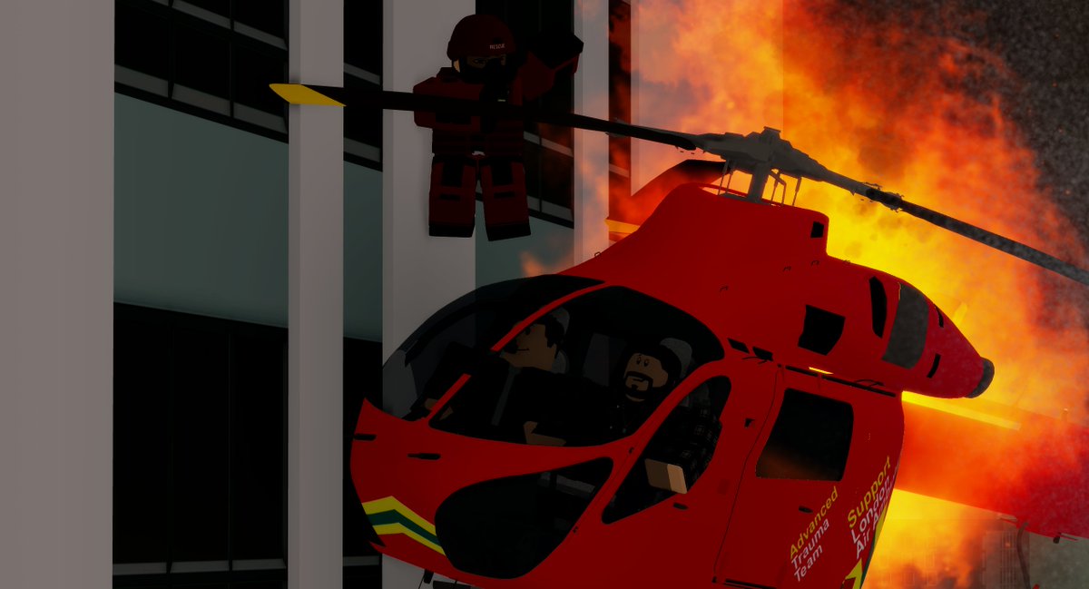 London Fire Brigade ROBLOX tweet media