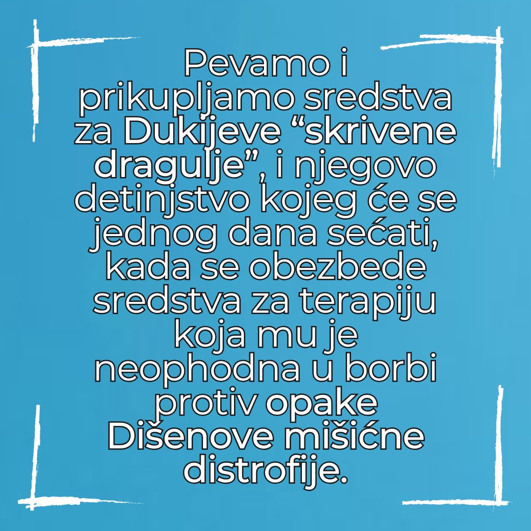 bluesbaba2's tweet image. Ако волите Балашевића и желите да помогнете Дулету, 5. дечаку са Дишеновом мишићном дистрофијом, дођите у @BitefArtCafe 21.септембра! Подсећам да су његови родитељи дали предност угроженијим дечацима, скупили смо паре за четворицу @FondacijaJedro 
Хвала за ретвит! 💙