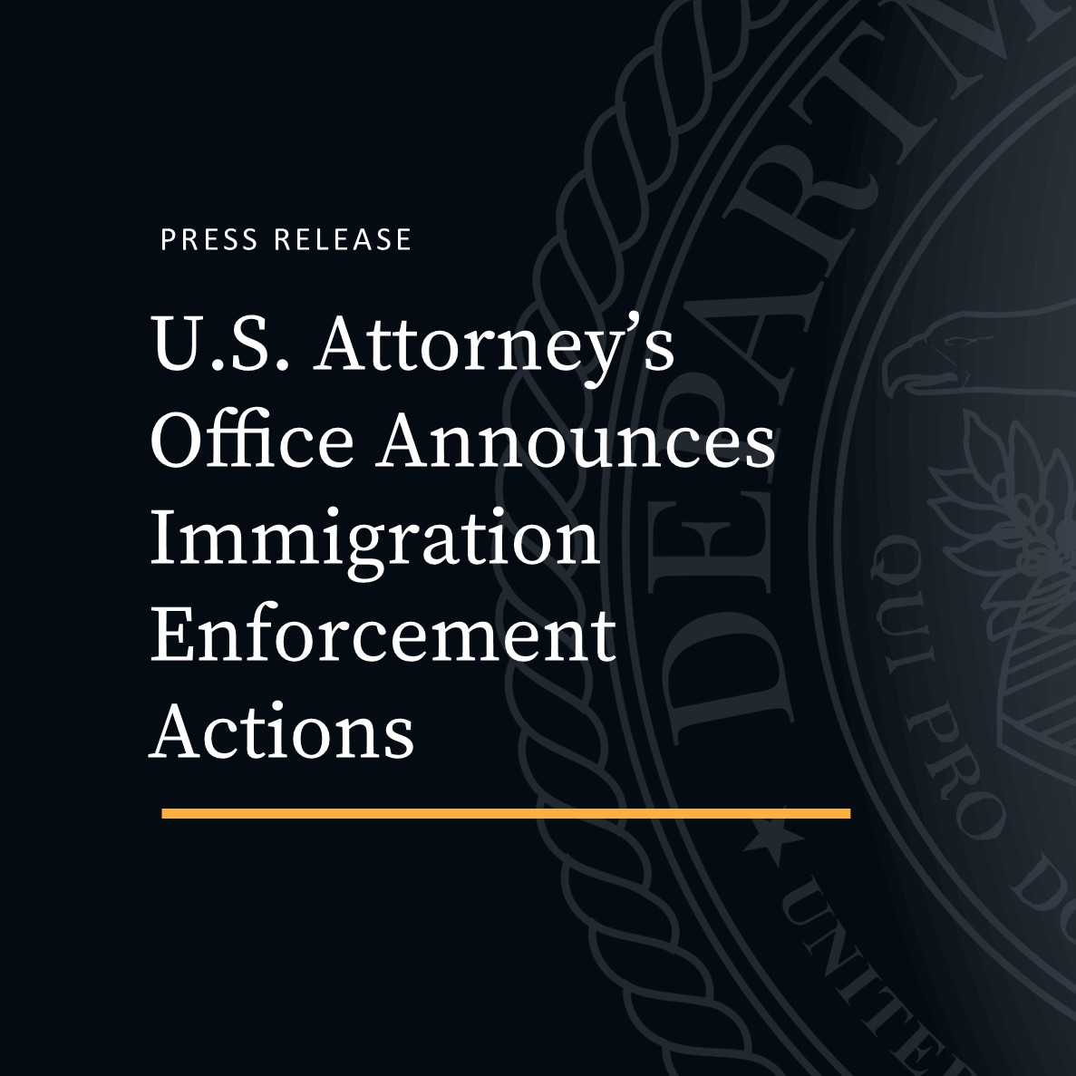 A federal grand jury in Toledo has returned indictments charging three individuals with illegal reentry.

Read more:
justice.gov/usao-ndoh/pr/f…