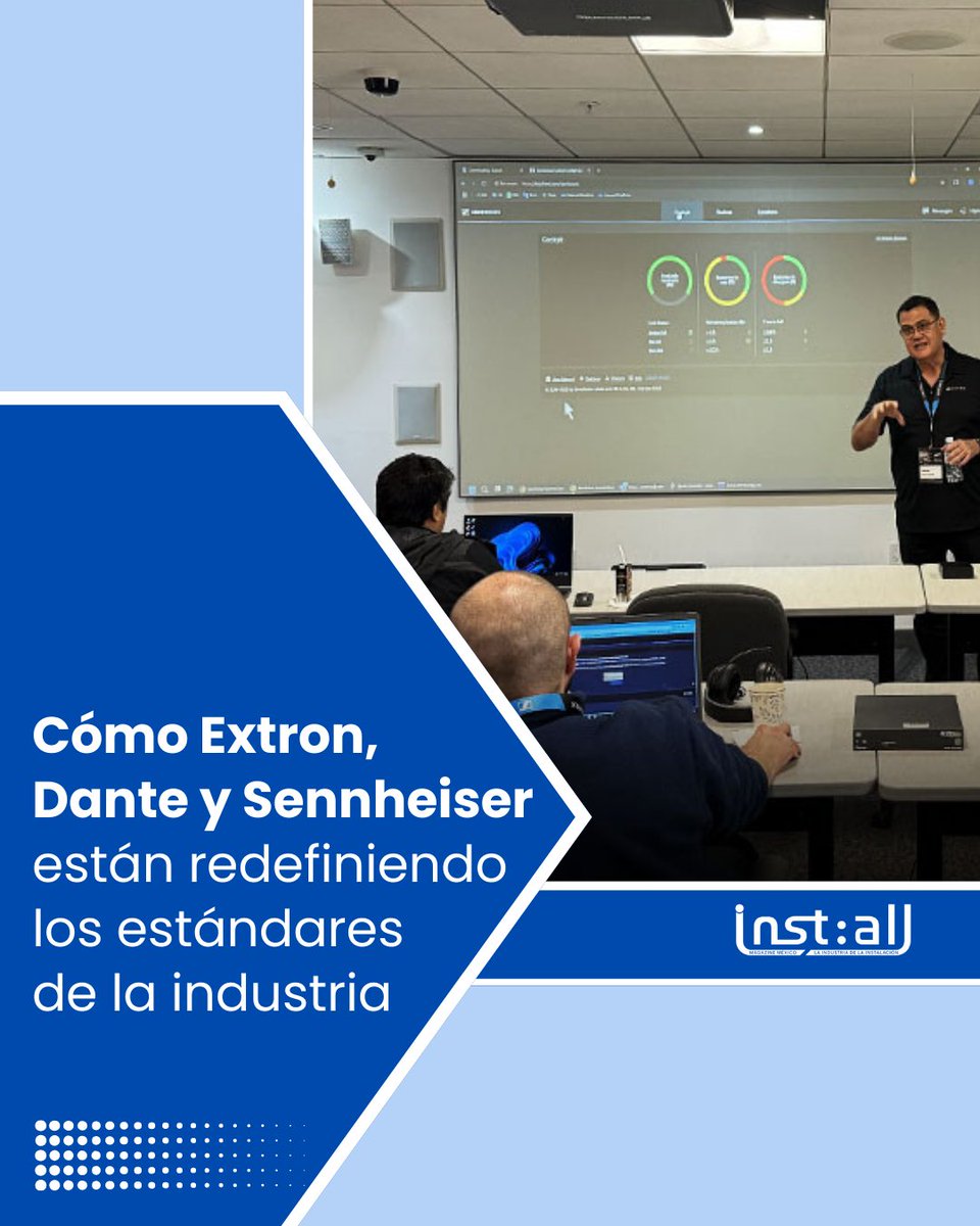 🎤📡 Extron, Dante  y Sennheiser  redefinen la capacitación AV en México con un evento apoyado por AVIXA que impulsa a integradores hacia nuevos estándares de la industria.  👉 Lee la nota completa: installmagazine.com.mx/como-extron-da…

#installmagazine #capacitaciónav  #TecnologíaAV