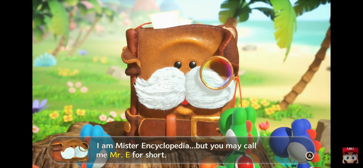 Glad I kept the secret going long enough. But yes,

I am featured in the New Yoshi game!

Yoshi and the mysterious book. 

They got my skin color correct and everything as well, proud of Nintendo on this one. 

🙏🏽