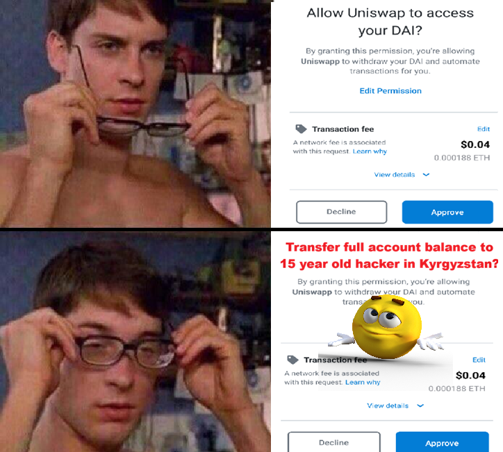 It doesn’t do any good to protect your keys if you can’t see what you’re signing.

2025 crypto hacks aren’t about remotely stealing your keys: it's about tricking you into clicking “approve.”

Hardware wallets with secure screens show what you’re really signing, with certainty.