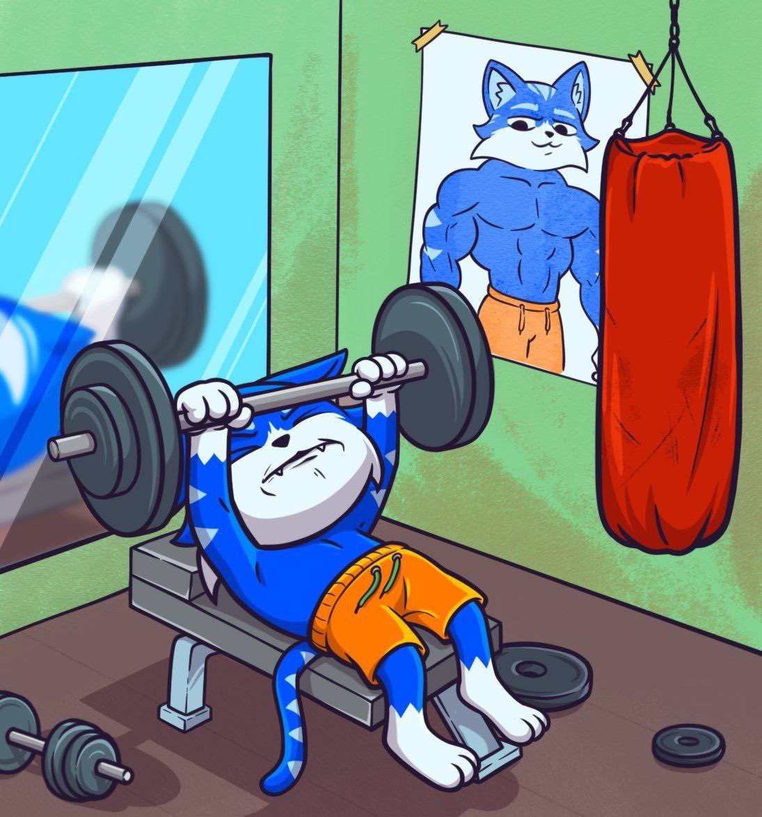 All you have to do is buy coins with strong communities and wait. The higher the upside, the higher the risk. It’s a balancing act. Literally that’s the entire game. Choose strength. Choose $TOSHI.

I like gains.