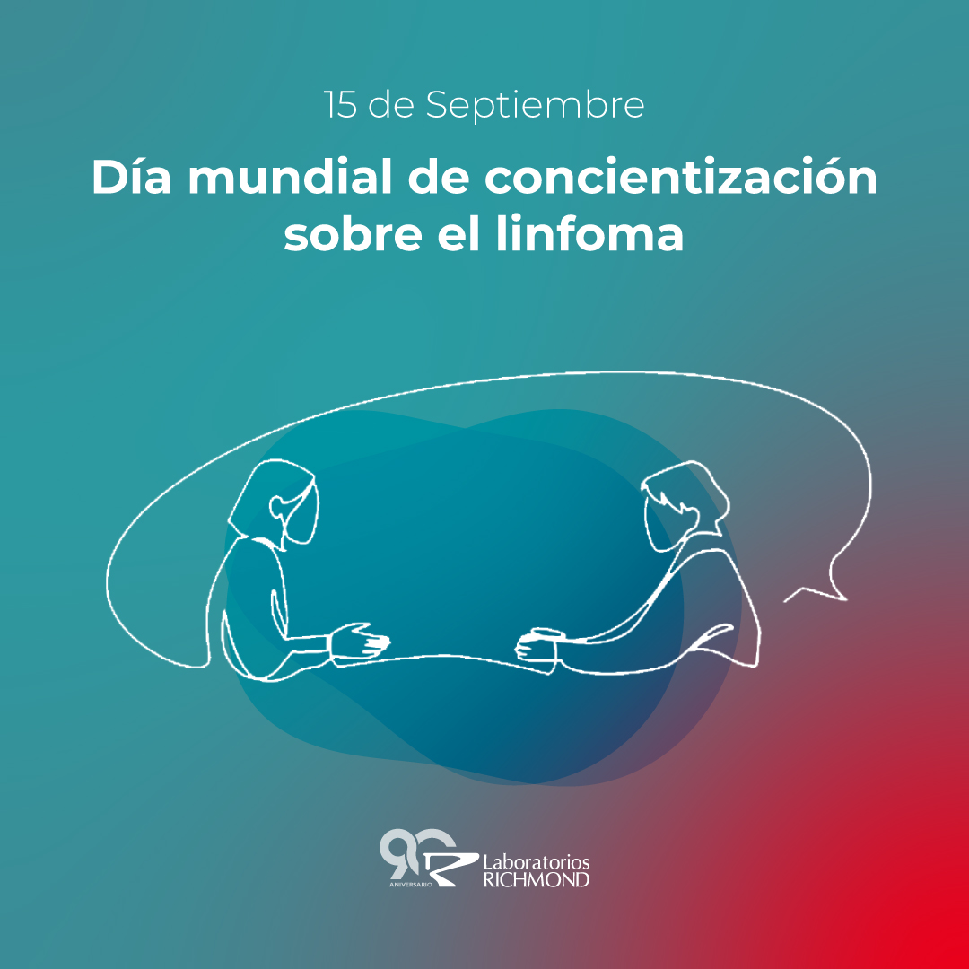 🗓️Hoy 15 de Septiembre, conmemoramos el Día Mundial de Concientización sobre el Linfoma. Este año el foco está en abrir conversaciones difíciles con confianza, para que pacientes y cuidadores no enfrenten solos el impacto emocional del diagnóstico.
#WLAD2025 #Linfoma #RichmondLab