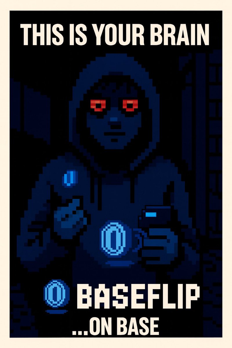 It started with one flip.
Now I hear the coin in my dreams.
#BaseFlip

BaseFlip.io