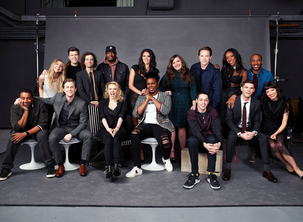 thesnlnetwork's tweet image. Only 4 #SNL cast members remain from Season 44 (Ego Nwodim’s rookie season):
• Michael Che
• Mikey Day
• Colin Jost
• Kenan Thompson