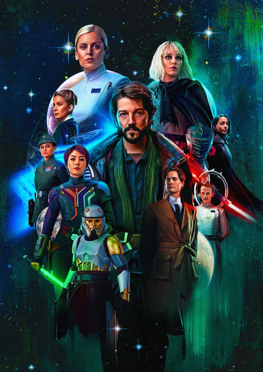 🆕NEW ARTWORK! So excited to showcase the artwork I've produced for this weekend's <a href="/starfuryevents/">Starfury Conventions</a> INVASION 2 - A Three Day Celebration of #StarWars with stars #DiegoLuna #DeniseGough and #NatashaLiuBordizzo  

#Invasion2 #StarFuryInvasion #Andor #Ahsoka