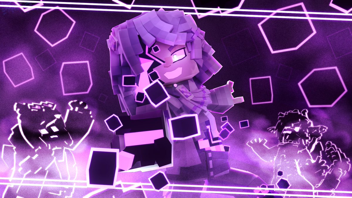 JacksieB's tweet image. ☪️Within a corrupted evil, a sly wanderer resonates within, I&apos;d like to showcase CODAT commissioned = @CE303112 ✖️🟣
-
This commission held unique twists &amp;amp; some cool experiments!
+
P.S. Comm finished 5/22/25 (Refs made by Coda I think!)

[ #modelbench | #minecraft | #mineimator]