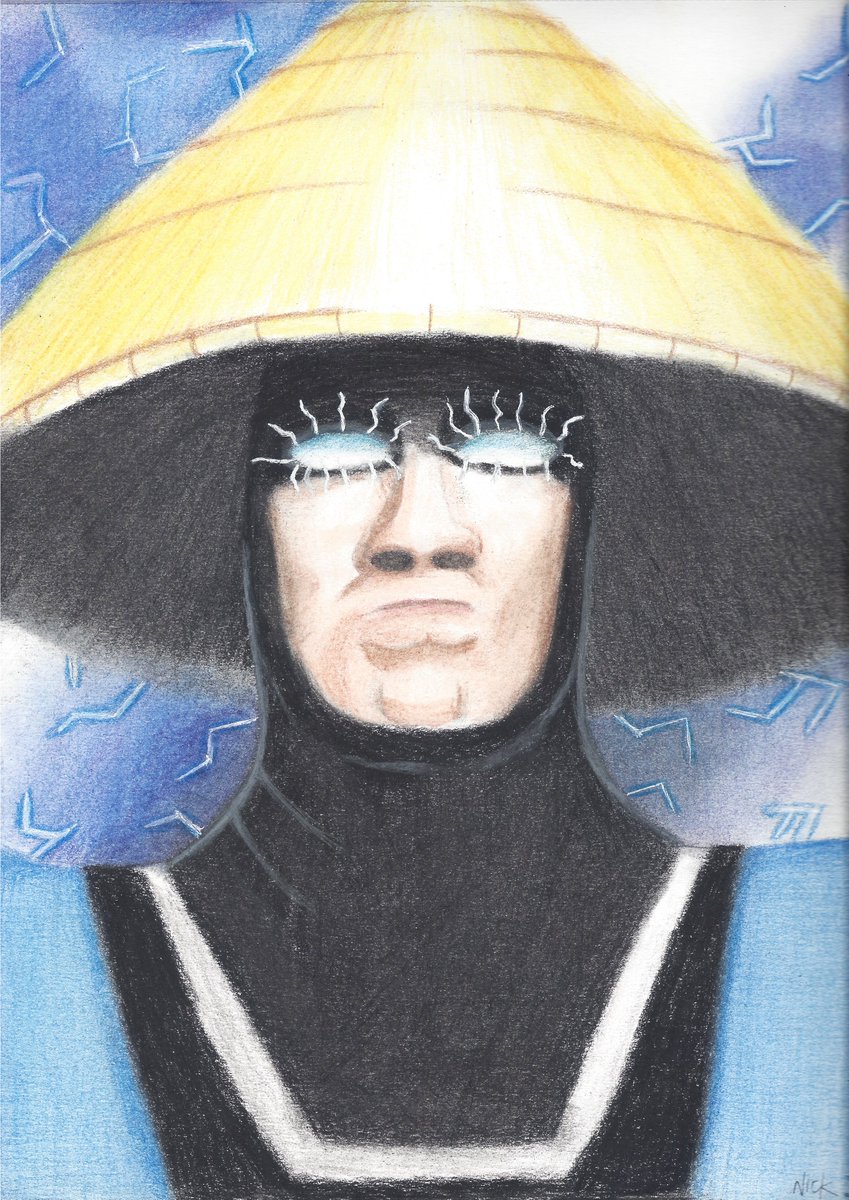 STL_Encore's tweet image. RAIDEN (Colored Pencil)