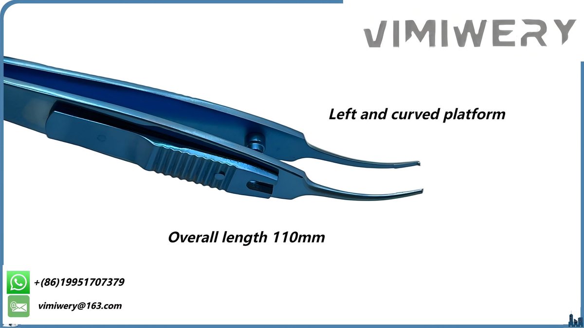 vimimery's tweet image. We offers professional #ophthalmic #surgical #instruments. 0.25mmteeth with platforms, serrated handle and thumb catch lock, overall length 110mm. You can reach out for more details.
Email: vimiwery@163.com
ebay.com/usr/vimiwery

#eyes #ophthalmology #ophthalmologist #surgery
