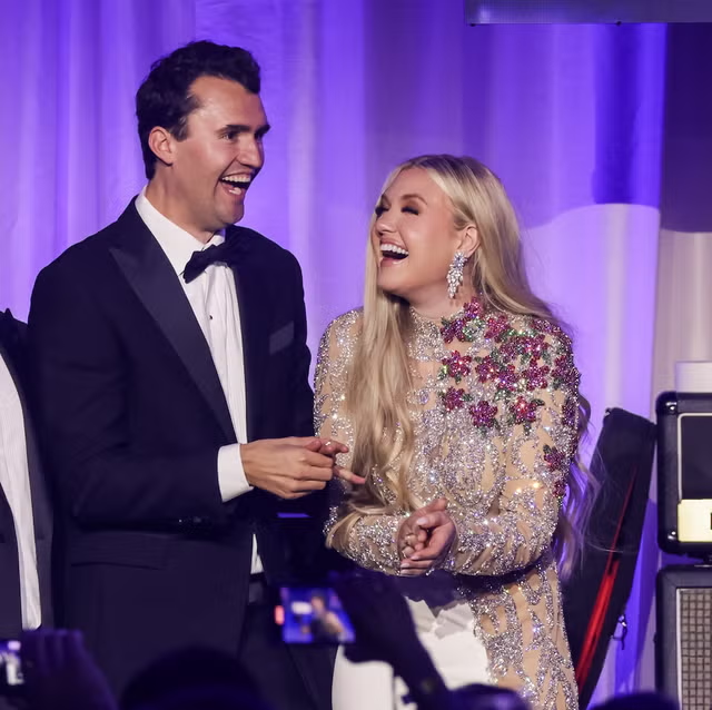 Charlie Kirk's wife Erika will be addressing the nation tonight at 8:15 EST.