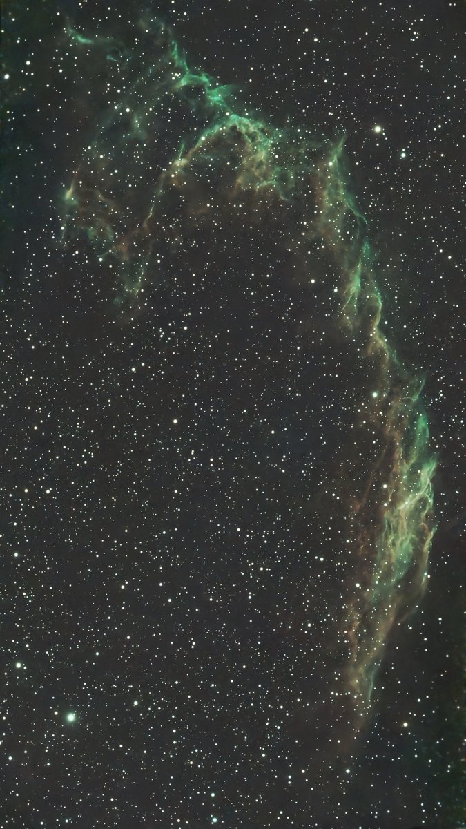 byte0419's tweet photo. NGC-6992 Eastern Veil Nebula. https://t.co/yjhw4bXfZh
