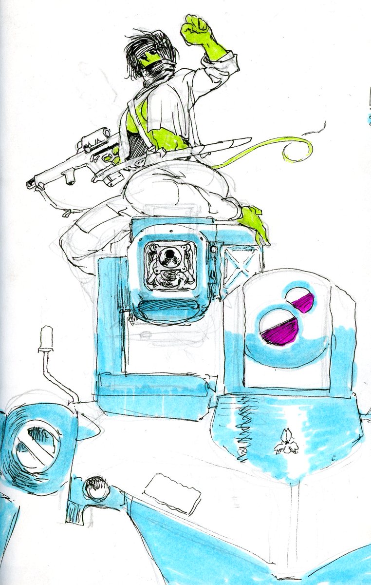 Sitting on the remote weapons station is not recommended.