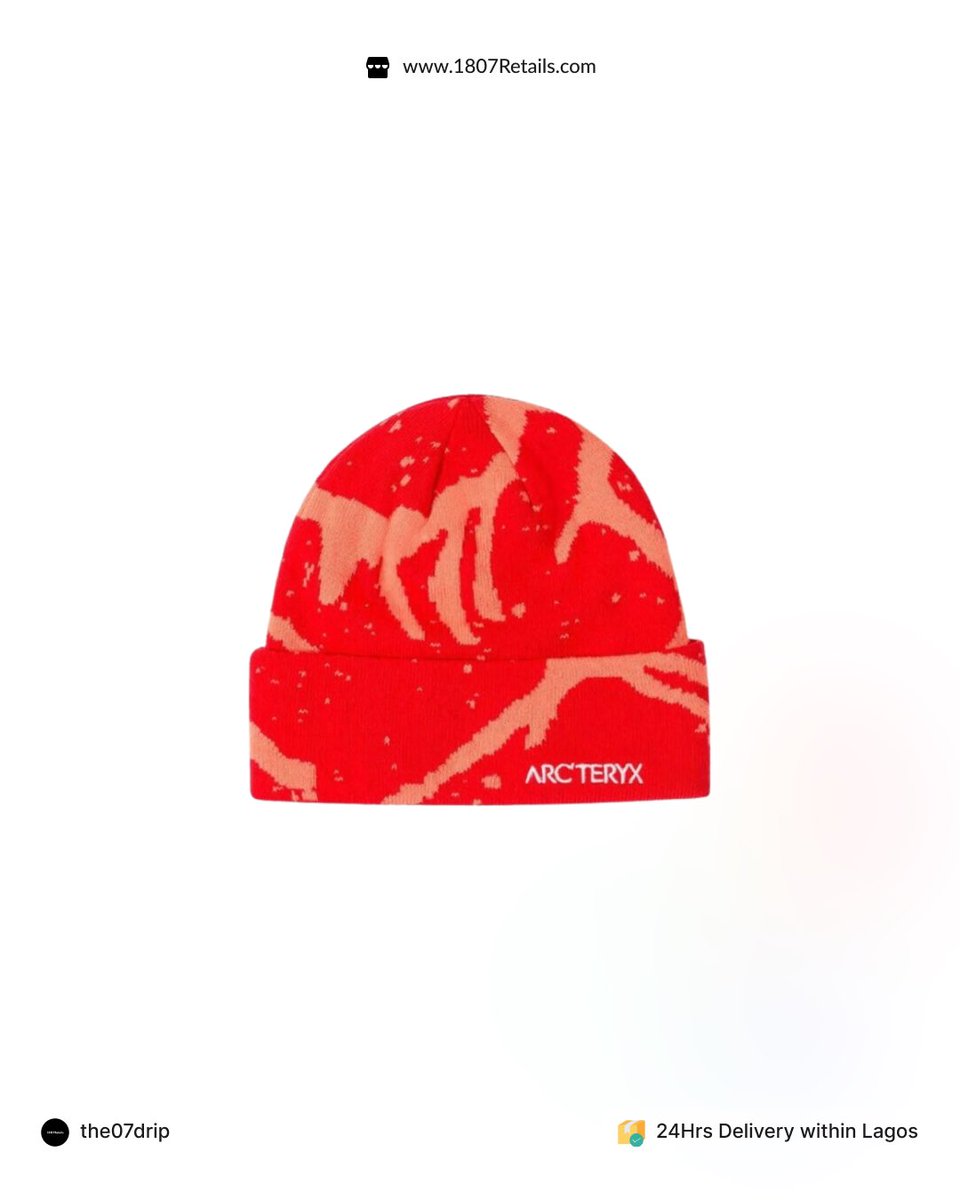 1807Retails's tweet image. Cold days, clean lines ❄️🫡
The GrottoPeak Beanie keeps your head warm and your fit sharp — minimal branding, max function.

#GrottoPeakBeanie #ColdWeatherFits #the07drip Hildabaci