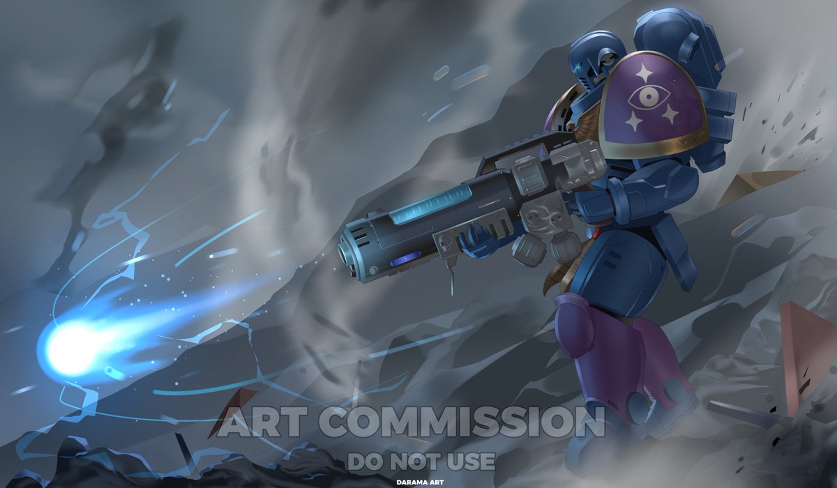 Sweets_Pucky's tweet photo. Commission for @ClassicSpace101 
#warhammer40k 
#warhammer40000 
#WarhammerCommunity 
#Spacemarine
Thank you so much! https://t.co/WaS0X4BRi8