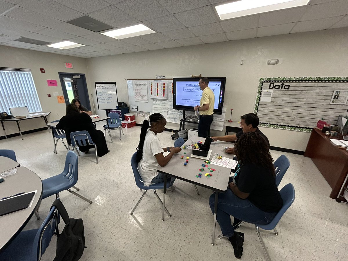 What valuable learning today at our lesson rehearsal PD with our fabulous TN2 School Math Coaches, led by Patrick &amp; Josh our amazing TN2 District Math Coaches ! #TN2Strong🩵 <a href="/HcpsMath/">HCPS Math</a>