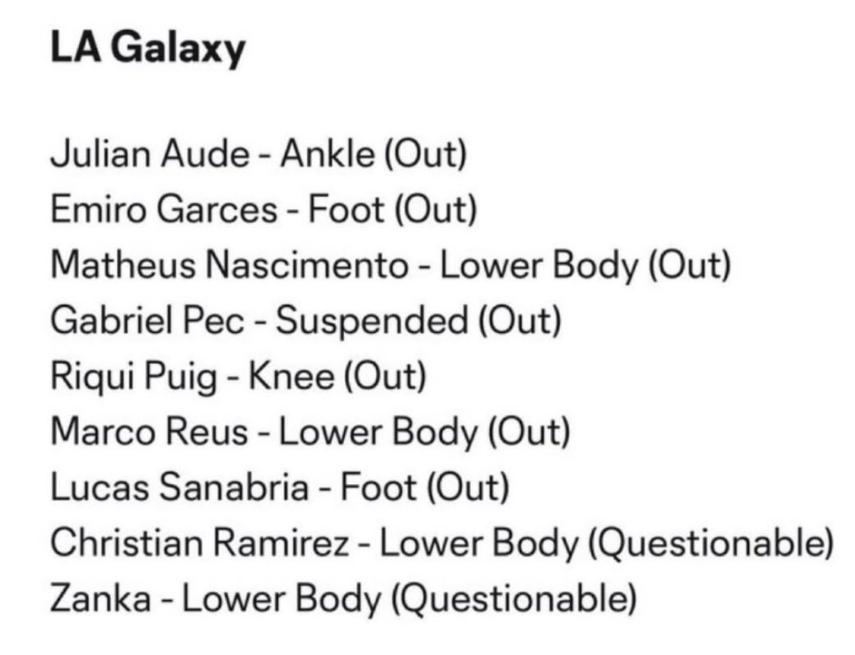 But they are happy to take my money <a href="/LAGalaxy/">LA Galaxy</a> The joke is on me!!  <a href="/MLS/">Major League Soccer</a>