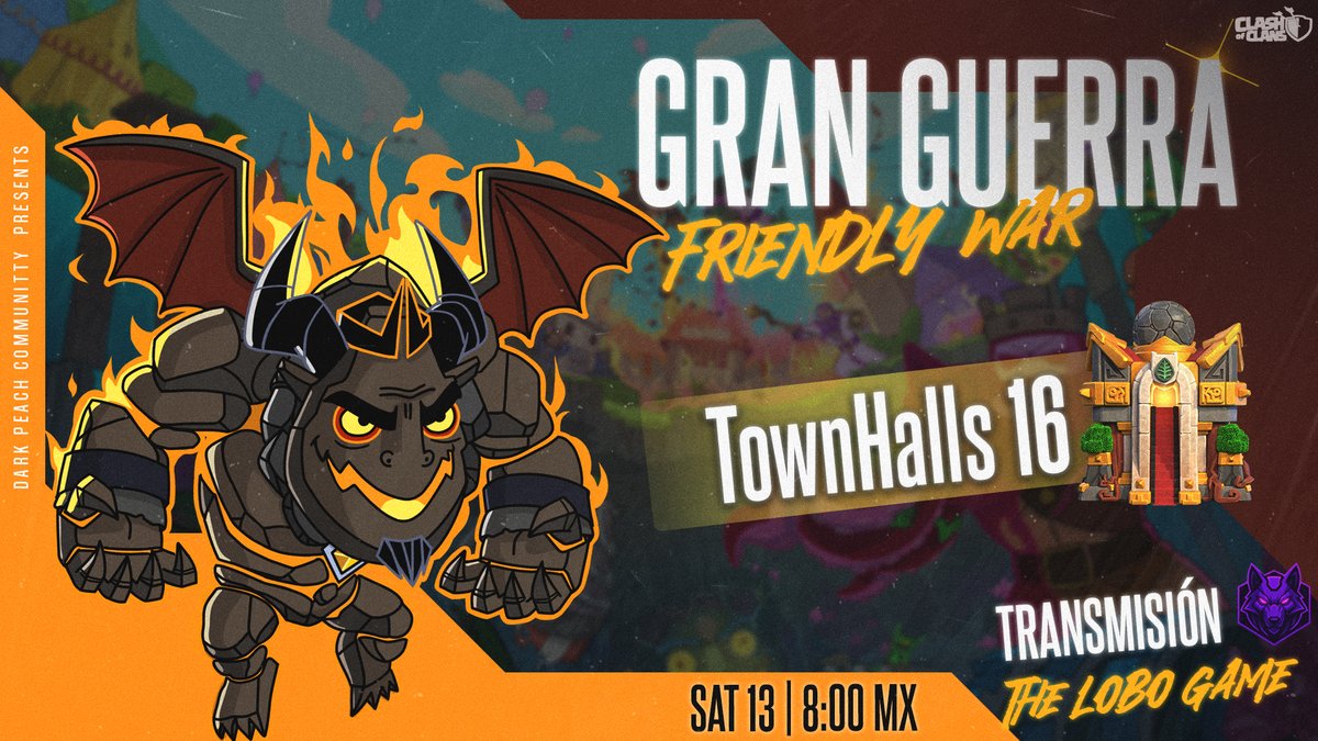 🔥GRAN GUERRA AMISTOSA 🏆

Buscando a los mejores th16 👁️ven y participa en esta guerra amistosa y demuestra tus habilidades 

 Sábado 13 | 8:00 pm mx  🇲🇽

Entra y regístrate⛓️‍💥
chat.whatsapp.com/KmeCZ8TUNUqBHR…