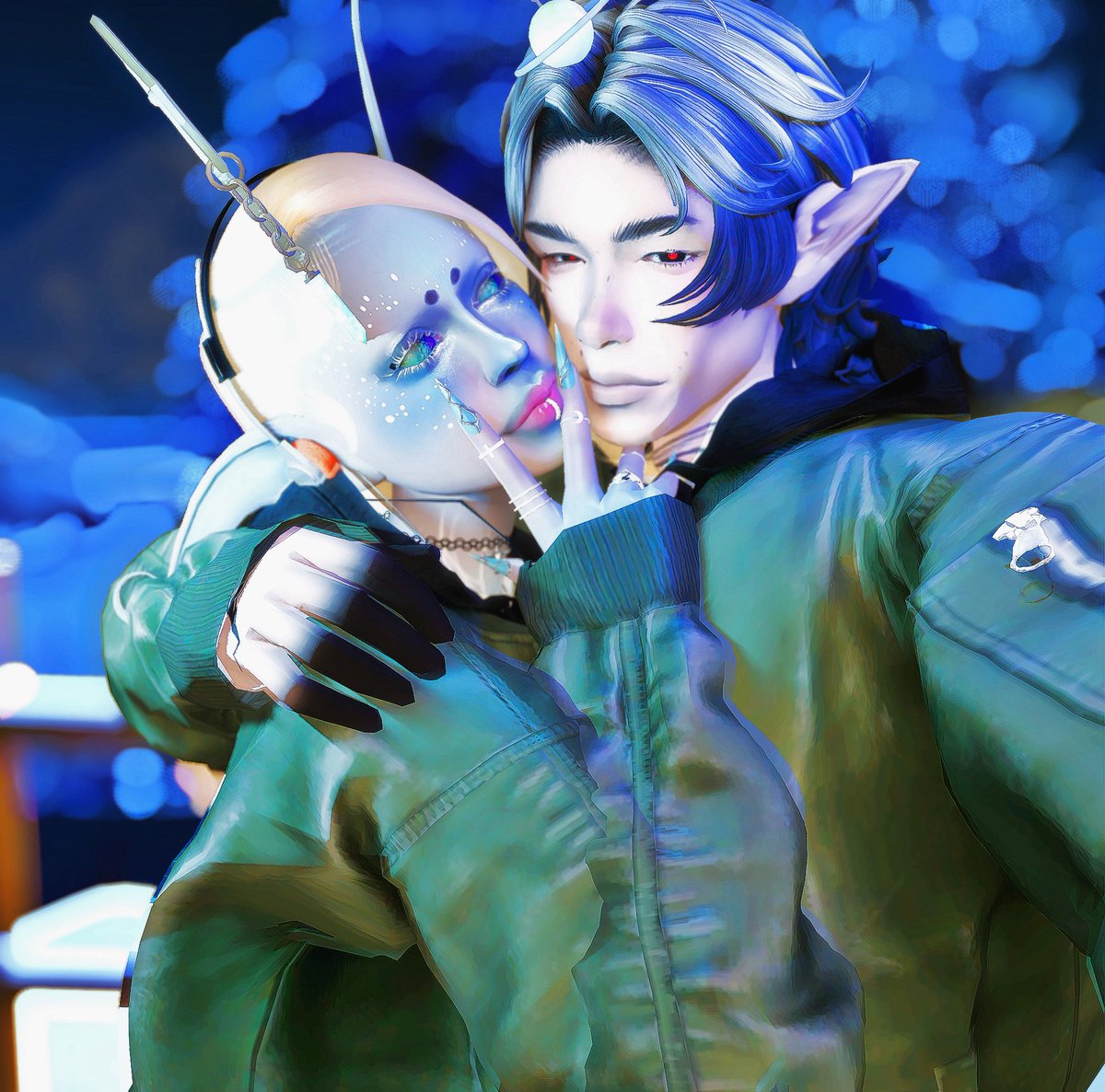 komorebi kisses ( •̯́ ₃ •̯̀) ᢉ𐭩