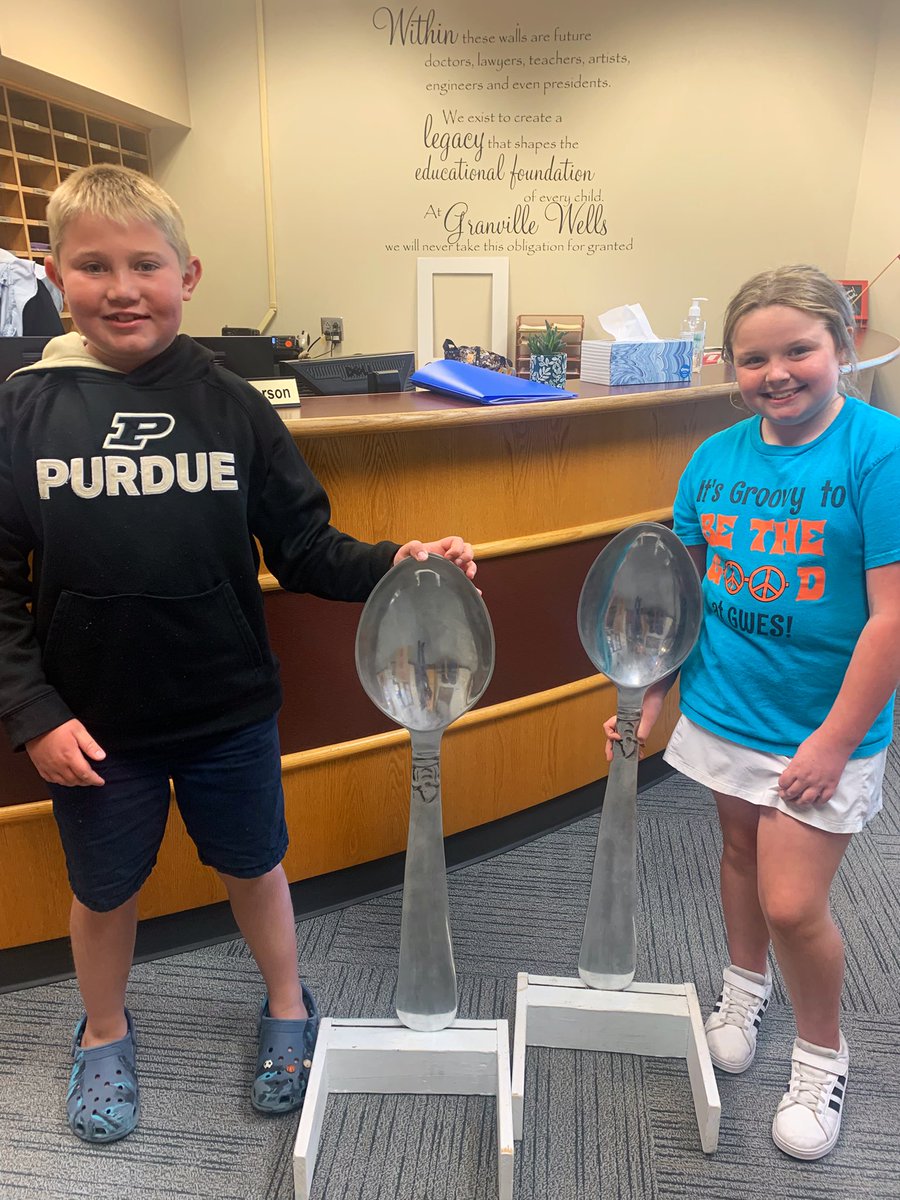 🥄🎉 Our 3rd graders scooped up the Silver Spoons! 🥄✨ Great behavior + great manners in the cafeteria = GIANT spoons #bethegood