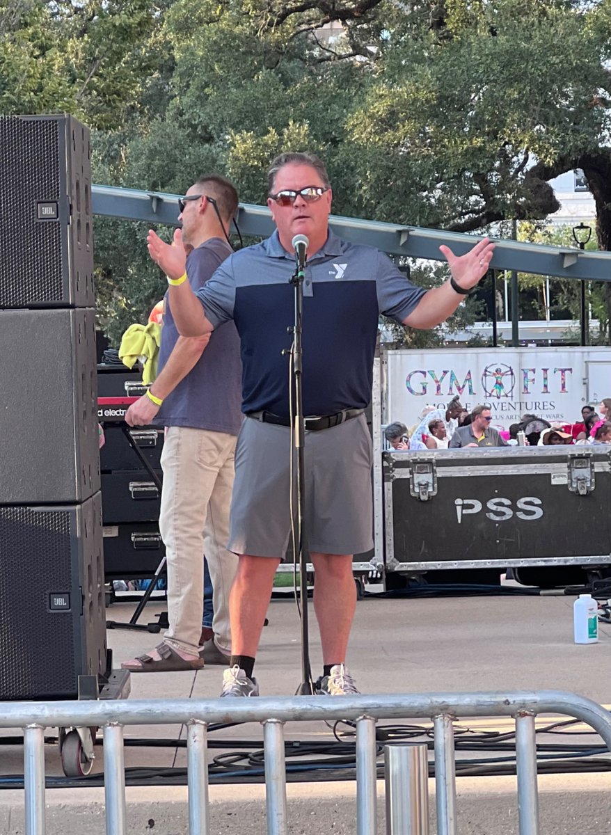 YMCA staff had a great time at Live After 5! From leading a little line dancing fun to hearing a message from our CEO, we loved being part of this community event. We’re proud to support this event as an in-kind sponsor and connect with so many of our community members!