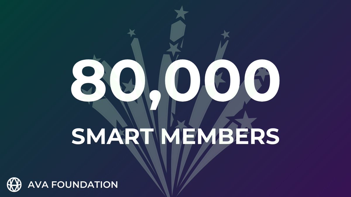 Celebrating 80,000 Smart members! 🎉

The world's leading crypto travel membership keeps on growing 💪

Since 2018, members of the $AVA Smart Program have saved a total of over $14 million in travel discounts &amp; rewards.

Join today &amp; save up to 13% on every trip with $AVA!