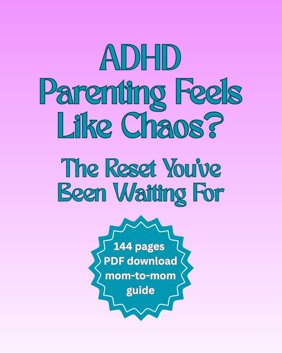TransformU01's tweet photo. Parenting a child with ADHD isn’t chaos because of you, it’s because their brain works differently.
Start your reset today.👉 Link in bio
#ADHDParenting #ADHDMom #ParentingSupport #ADHDLife #NeurodiverseFamilies #CalmParenting https://t.co/xzEu6KBKWG