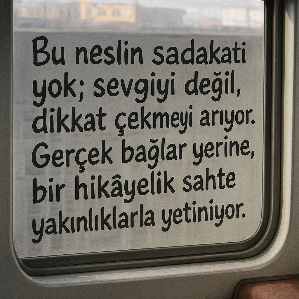 yüzde yüz katılıyorum.