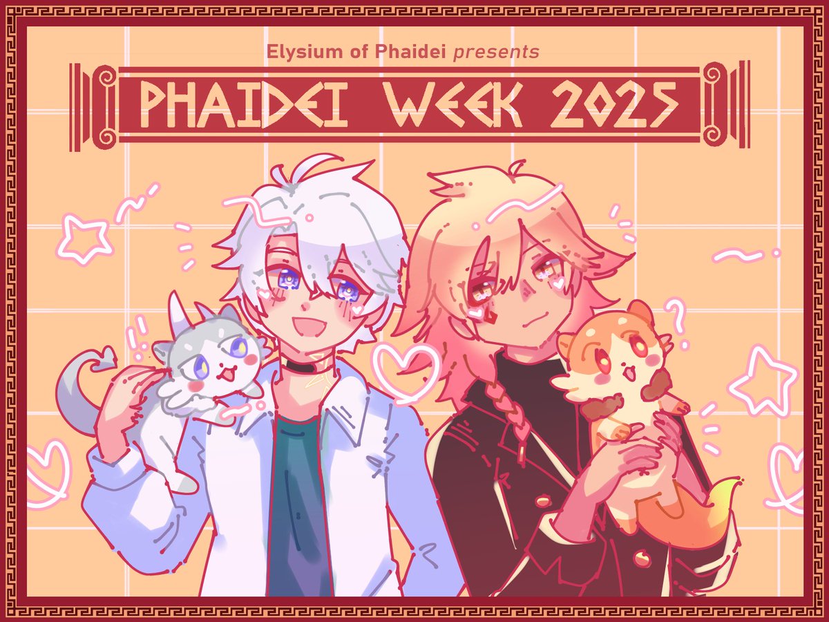 Phaidei_Week's tweet image. ⠀
🎊 #PHAIDEIWEEK 2025 ☀️🍷
IS FINALLY HERE!!! 🎉
⠀#厄敌 週终于来了!
⠀#ファイモス ウィーク ついに来た!
⠀#파이데이 주간 드디어 왔다!
Let's all enjoy #Phaidei for 7 days starting Today!~
Check replies 👇⤵️