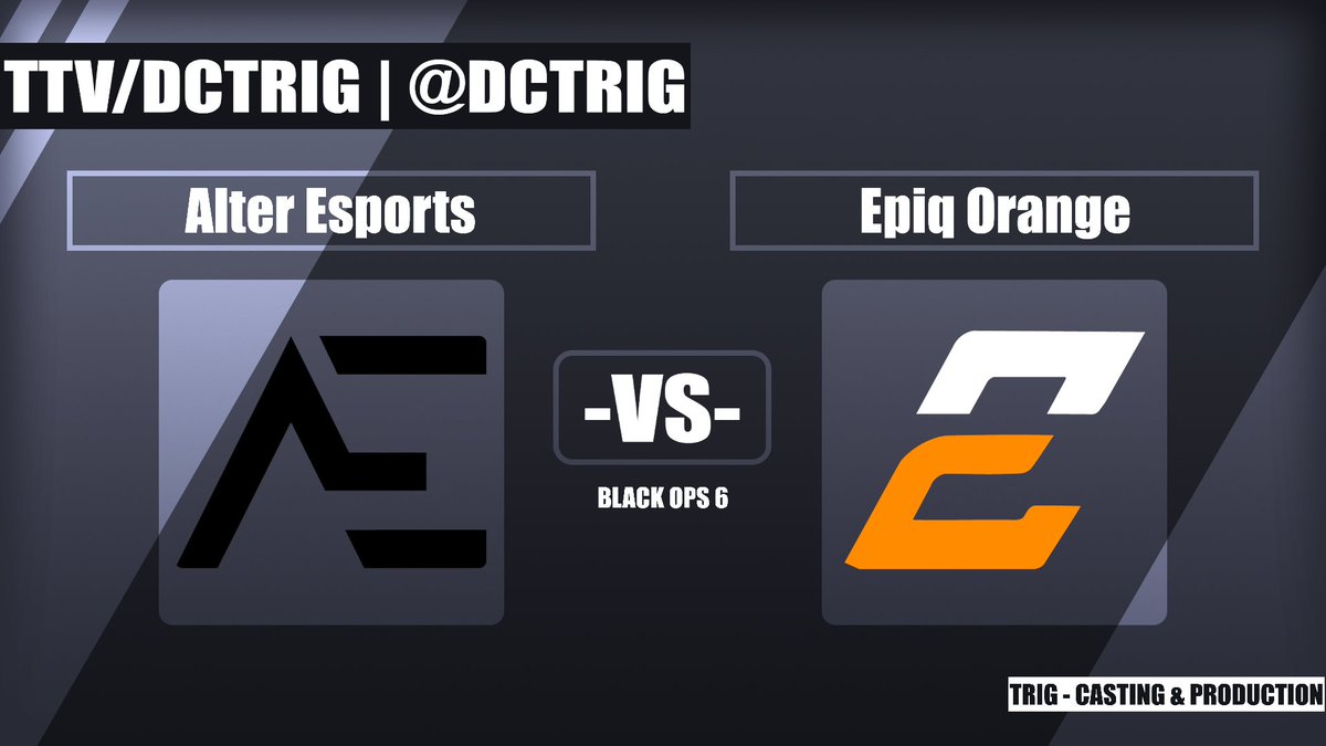 LIVE! 🟣
<a href="/AlterEspGG/">Alter Esports</a> 🆚 <a href="/EpiQGamingLLC/">EpiQ Gaming</a>

<a href="/XP_Leagues/">XP League</a> 
📺 twitch.tv/dctrig 📺