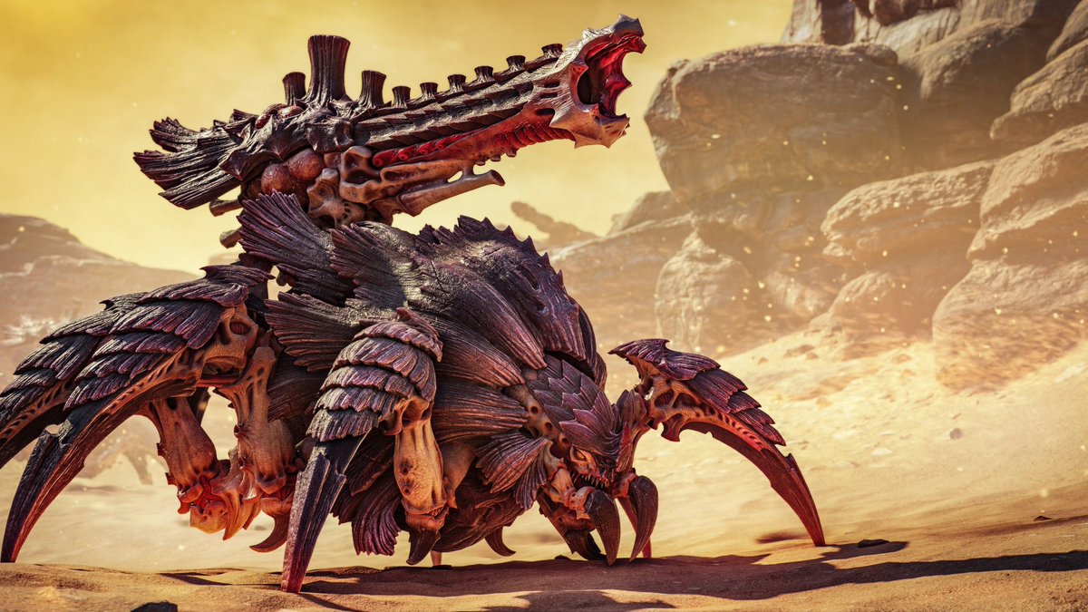 RedeemerOfNod's tweet image. After sweating Siege mode for the first time this week, I’ve come to the conclusion that I’ve judged Zoanthropes and Neurothropes too harshly, allow me to present my new least favourite enemy in the game 

Fuck you you four legged abomination
