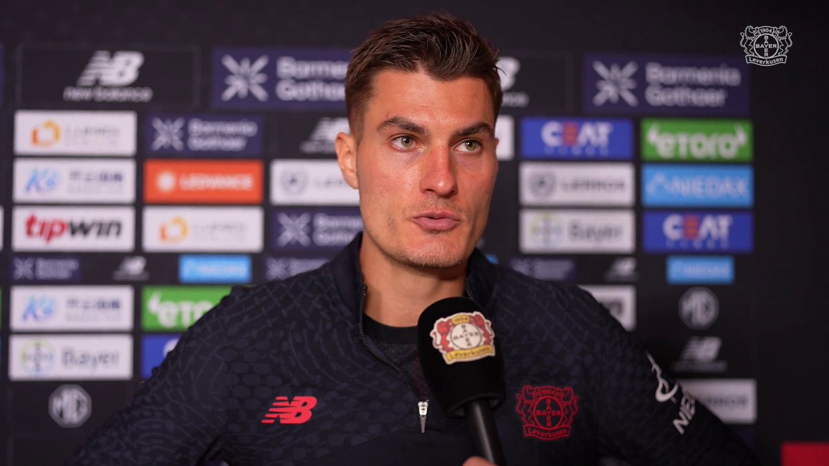 Patrik Schick on his first impression of Kasper Hjulmand: "I think he is very likeable. He gave us a clear task. We played exactly that in the first half and that worked very well for me. In the second half we were a player less, that was a different game. But with the first