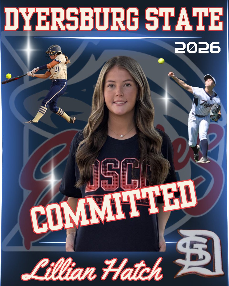 I am so excited to announce my commitment to Dyersburg State CC! Thank you so much to Coach Rhodes and Coach Gilly for this opportunity, I could not be more excited! Thank you to all my Coaches and teammates as well!
<a href="/DustyRhode87739/">Dusty Rhodes</a> <a href="/coachgillyy/">Emily Gilstrap</a> 
<a href="/CoachCarlton1/">Coach C</a> <a href="/xtremedemarini/">Jim Lewis</a>