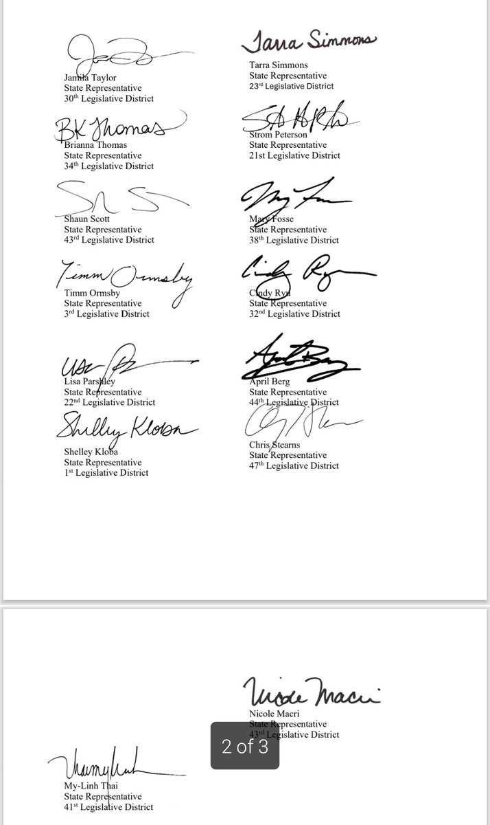 hannahkrieg's tweet photo. Still reeling from the assertions (from Juarez and Harrell) that opposing surveillance tech on the basis of safety for immigrant communities is a white perspective. Totally ignores all the community groups led by people of color and this letter from WA's member of color caucus https://t.co/kBav0W8cEG