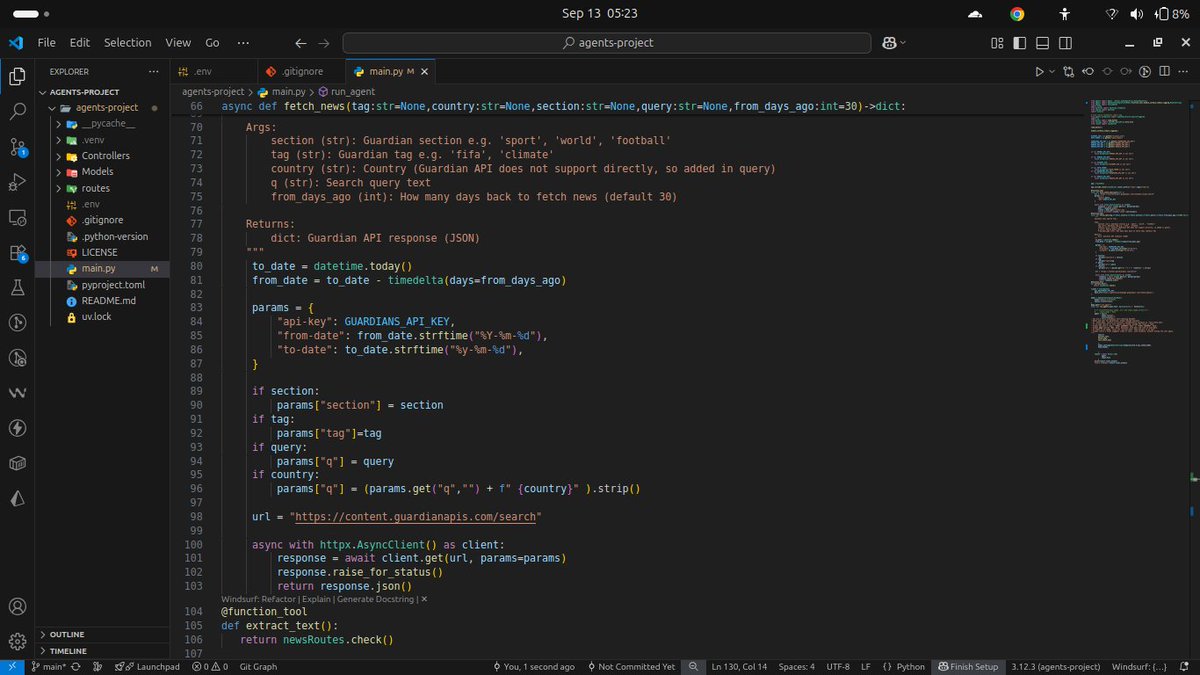WahajAli2005's tweet image. Weekend grind &amp;gt; Weekend party
This weekend I:
 Built an AI Fact-Checking Agent (FastAPI)
 Wrapped external APIs into agent endpoints
 Created a tool: image → text → fact-check API
 Tested with real misinformation prompts
Focus &amp;gt; Distractions 
#AI #Agents #FastAPI #BuildInPublic