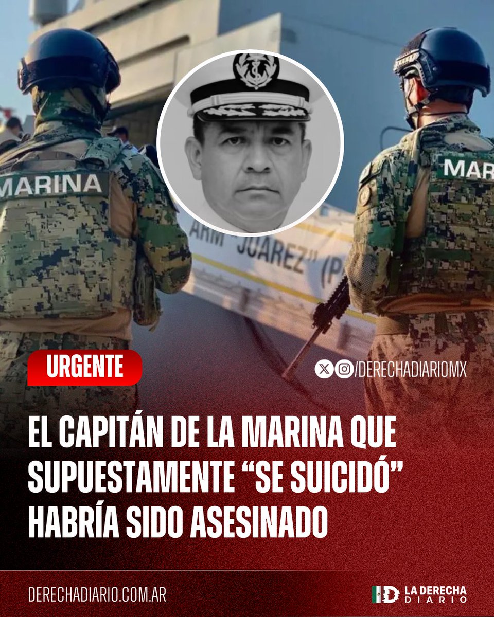🚨🇲🇽 | #URGENTE NO SE SUICIDÓ, LO MATARON: La periodista investigadora Elena Chávez reveló que el capitán de la Marina que supuestamente se suicidó el 8 de septiembre, Abraham Jeremías Pérez, presuntamente relacionado con la red de huachicol fiscal de la SEMAR, habría sido