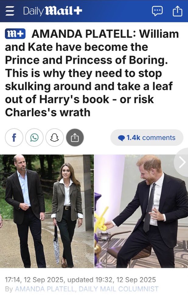 Rimmesfk's tweet image. The Prince &amp;amp; Princess of Boring. 

Ooo, You don’t say 😜😂😂😂😂😂