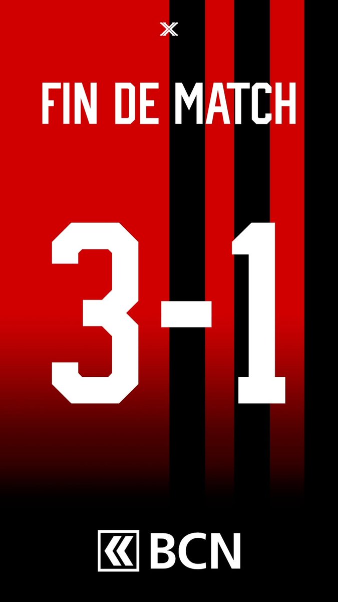 XamaxFCS's tweet photo. ⌚ 90+5' Fin de la partie sur la victoire 3 à 1 de Xamax
#XAMWIL #SangRougeNoir https://t.co/iKntH9TPyT