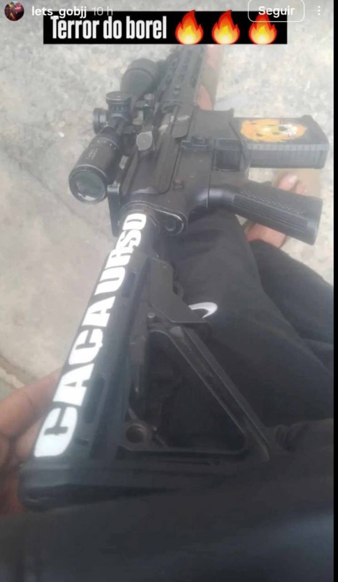 ⚠️Traficantes do TCP da tropa do Empada e Leão, Desafiam seus rivais do Morro do Borel &amp; Andaraí (CV)

Saiba mais: t.me/errejotacaos