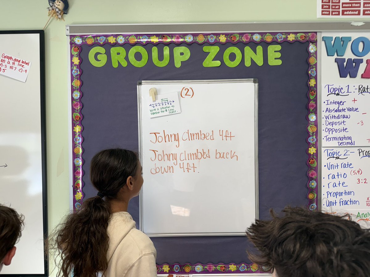 CinelliMathCrew's tweet image. Building Thinking Classrooms establish norms, encourage teamwork, and deepen thinking. Mr. Cinelli’s classes utilize vertical learning to prepare for their assessment on Integers. It’s only September and I’m already proud of these Hornets. @HTPSMathScience @HowellTwpMSN