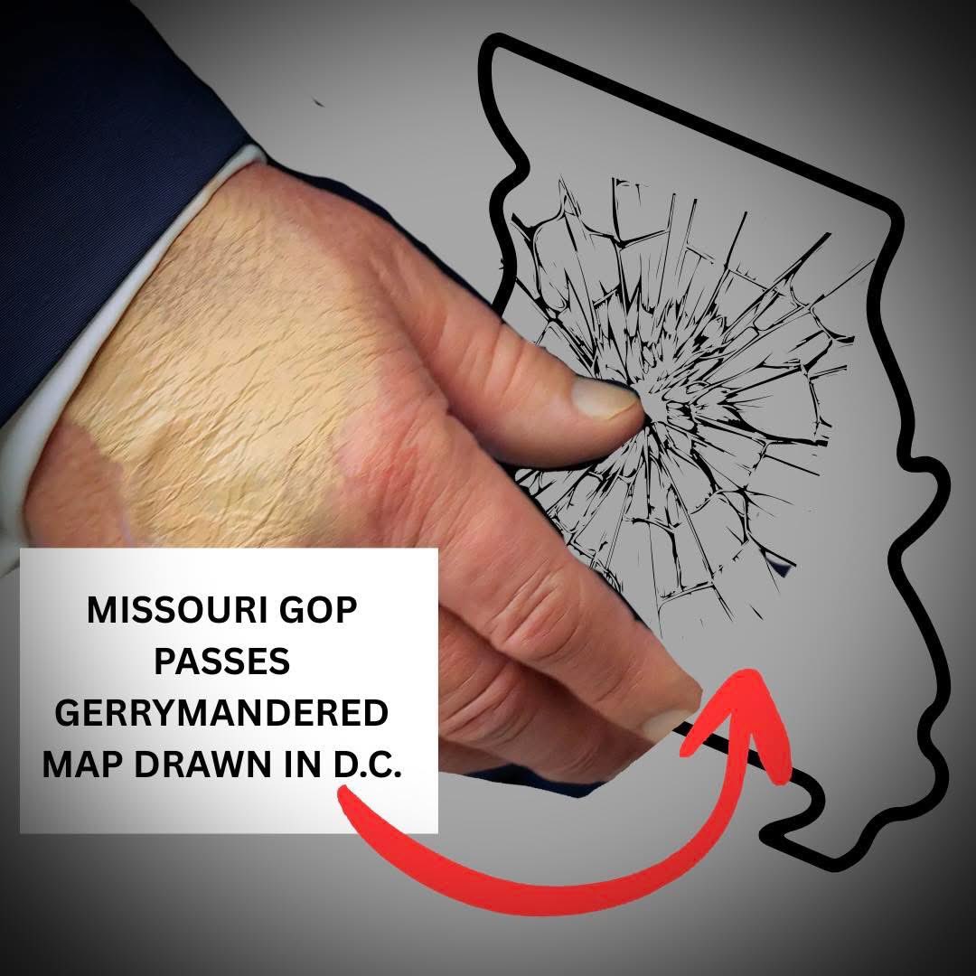 steinmetzHD87's tweet photo. “Today, the MO Senate pushed through HB 1 and HJR 3. Rep leadership has once again shown they refuse to play nice in the sandbox. Instead of working with us to put MO first, they chose to bulldoze their way through the process. We will remember who kicked over the sandcastles.” https://t.co/Vcc75jb5vu