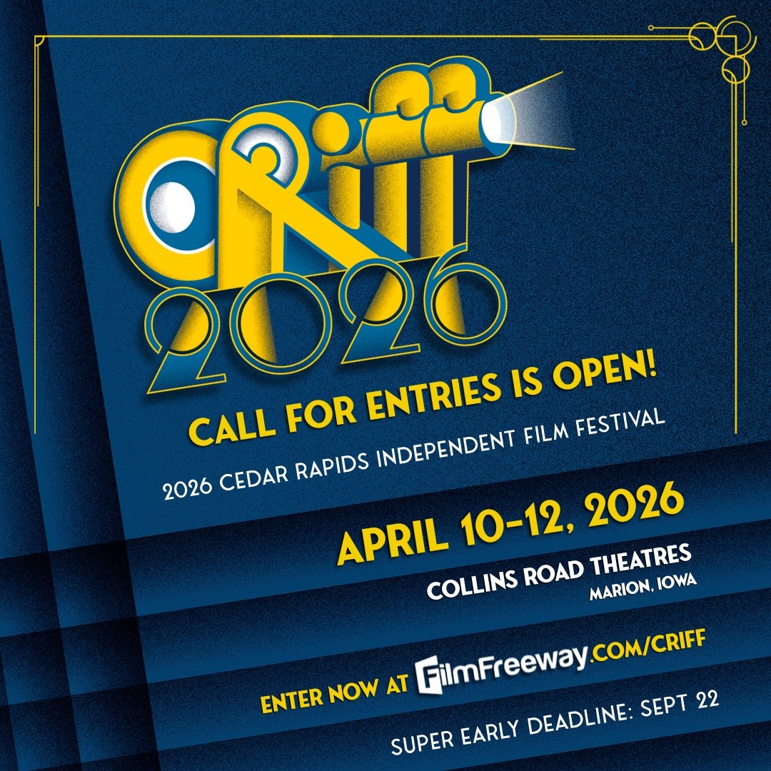 Cedar Rapids Independent Film Festival tweet media