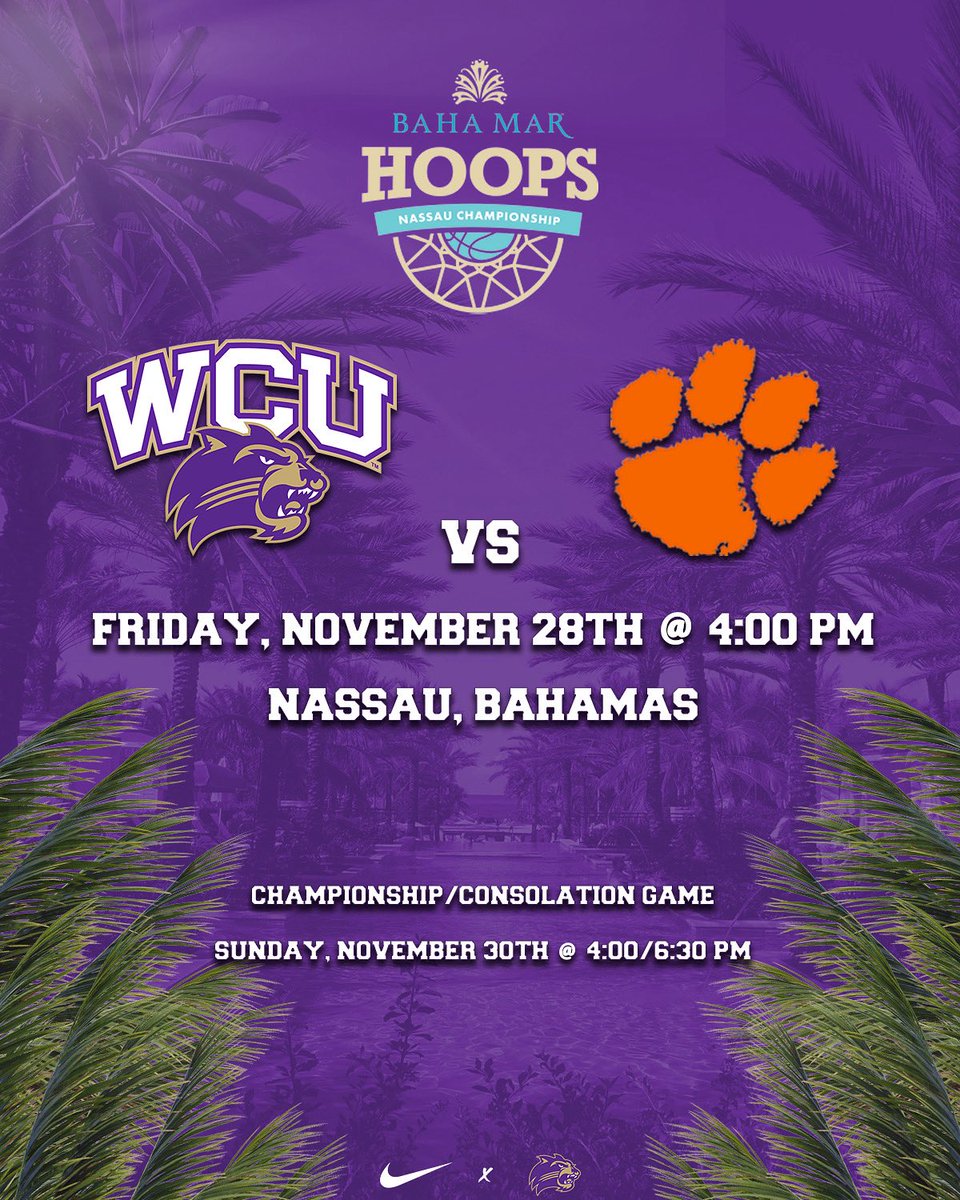 The Cats are going to the Bahamas 🇧🇸