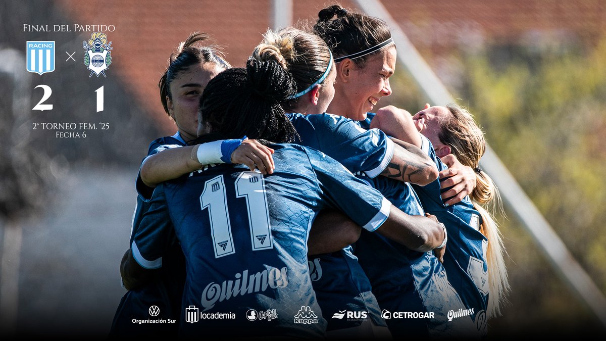 TotalmenteRC's tweet image. #FútbolFemenino
#TorneoClausura2025
#Fecha6
#ZonaB

Con dos tantos de penal convertidos por @sindyramirezu, #Racing venció a #GELP por 2-1 en el Predio Tita.
En la próxima fecha, las dirigidas por @PopiBraca visitarán a #River

📸@RacingClub