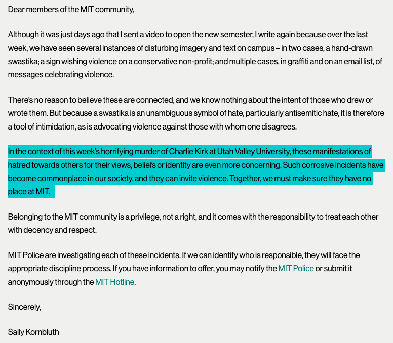 MIT Free Speech Alliance tweet media