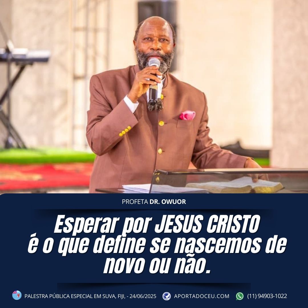 Os que nasceram de novo adequadamente, estão aguardando por Jesus ansiosamente 
#EternalGospelInsights